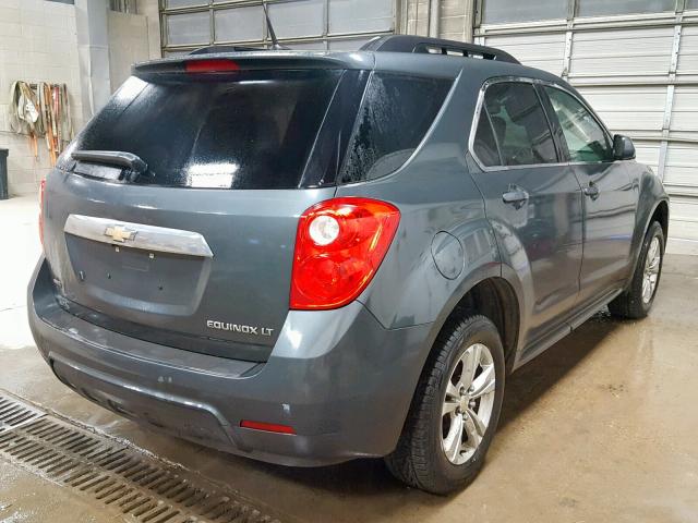 2CNFLEEC0B6320961 - 2011 CHEVROLET EQUINOX LT GRAY photo 4