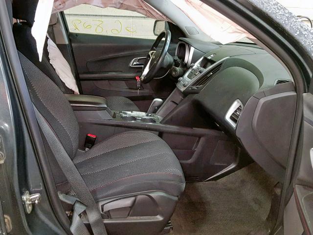 2CNFLEEC0B6320961 - 2011 CHEVROLET EQUINOX LT GRAY photo 5