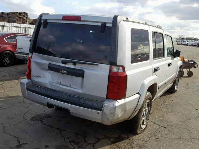 1J8HG48K86C191887 - 2006 JEEP COMMANDER 银色 照片 4