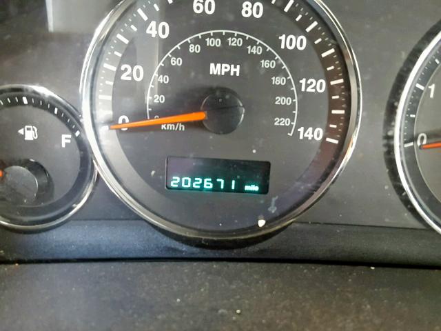 1J8HG48K86C191887 - 2006 JEEP COMMANDER 银色 照片 8