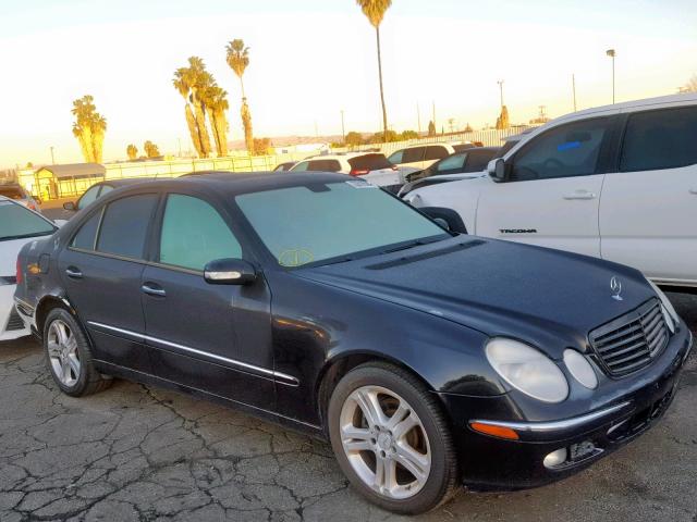 WDBUF56J66A962494 - 2006 MERCEDES-BENZ E 350 BLACK photo 1