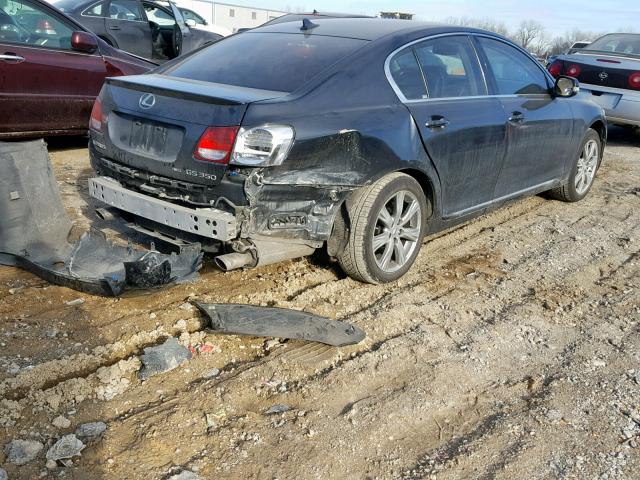 JTHCE96SX80017586 - 2008 LEXUS GS 350 GRAY photo 4