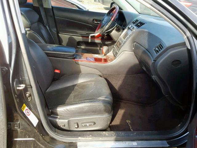 JTHCE96SX80017586 - 2008 LEXUS GS 350 GRAY photo 5