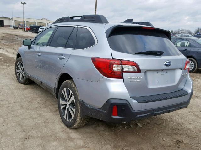 4S4BSENC1J3357458 - 2018 SUBARU OUTBACK 3. SILVER photo 3