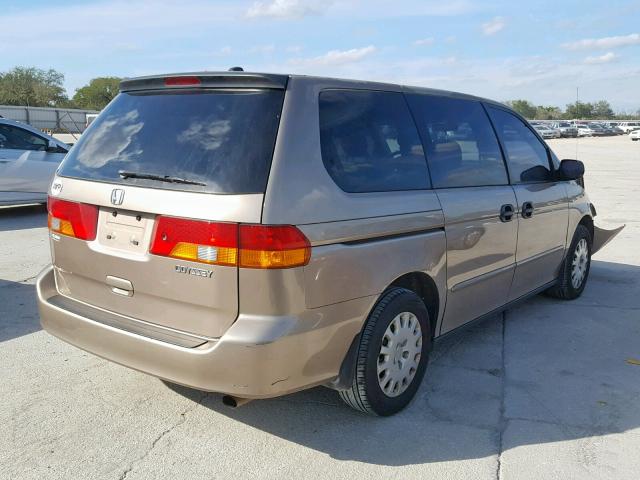 5FNRL18583B003366 - 2003 HONDA ODYSSEY LX GOLD photo 4