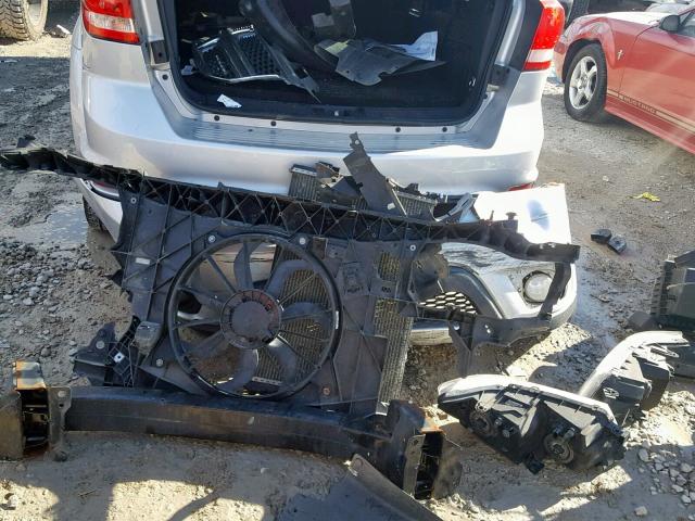 3D4PH1FG6BT551785 - 2011 DODGE JOURNEY MA SILVER photo 9