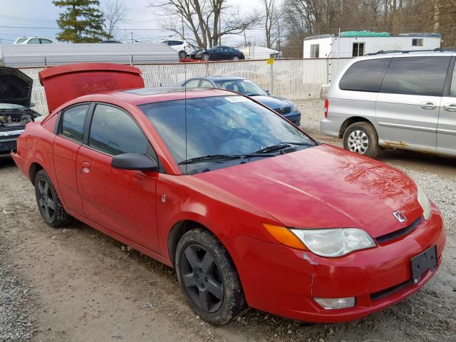1G8AV15F26Z152773 - 2006 SATURN ION LEVEL RED photo 1