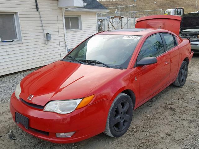1G8AV15F26Z152773 - 2006 SATURN ION LEVEL RED photo 2