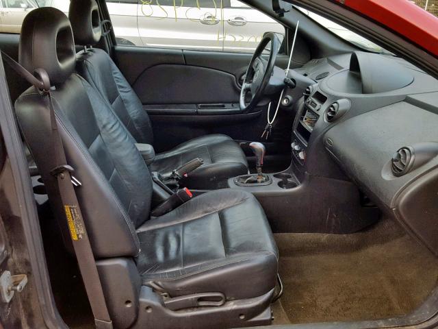 1G8AV15F26Z152773 - 2006 SATURN ION LEVEL RED photo 5
