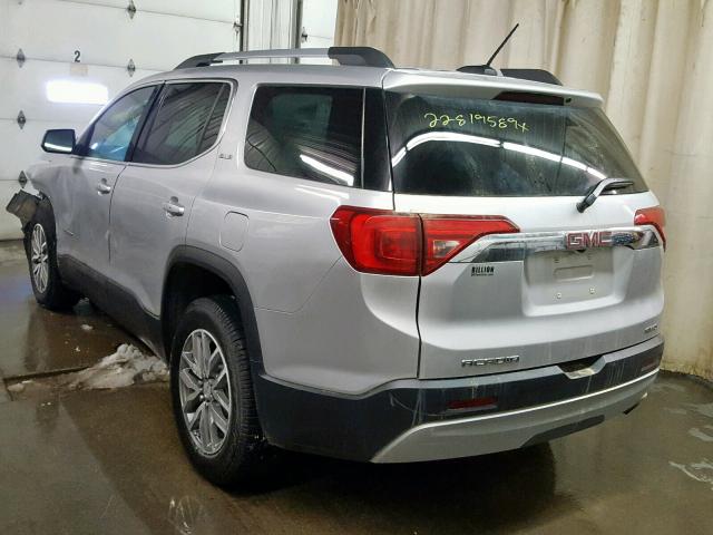 1GKKNSLA7HZ287553 - 2017 GMC ACADIA SLE SILVER photo 3