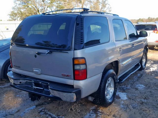 1GKEC13Z44J114293 - 2004 GMC YUKON TAN photo 4