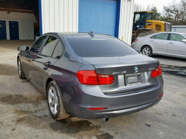 WBA3C3G59ENS69936 - 2014 BMW 320 I GRAY photo 3