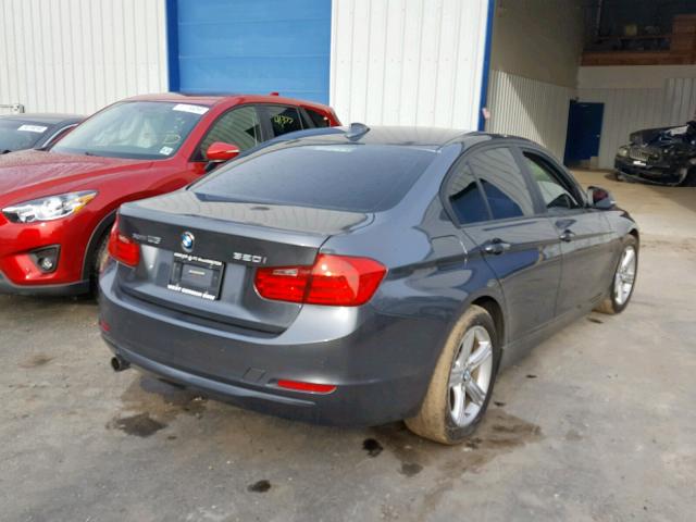 WBA3C3G59ENS69936 - 2014 BMW 320 I GRAY photo 4