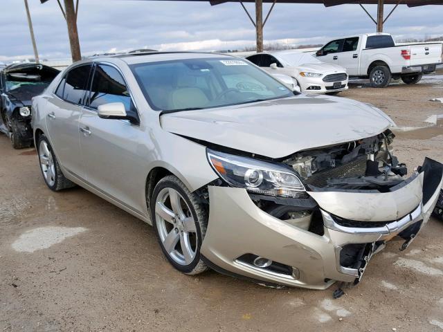 1G11J5SX1EF239420 - 2014 CHEVROLET MALIBU LTZ TAN photo 1