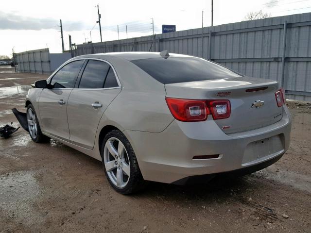 1G11J5SX1EF239420 - 2014 CHEVROLET MALIBU LTZ TAN photo 3