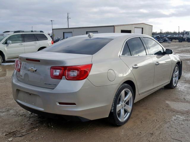 1G11J5SX1EF239420 - 2014 CHEVROLET MALIBU LTZ TAN photo 4