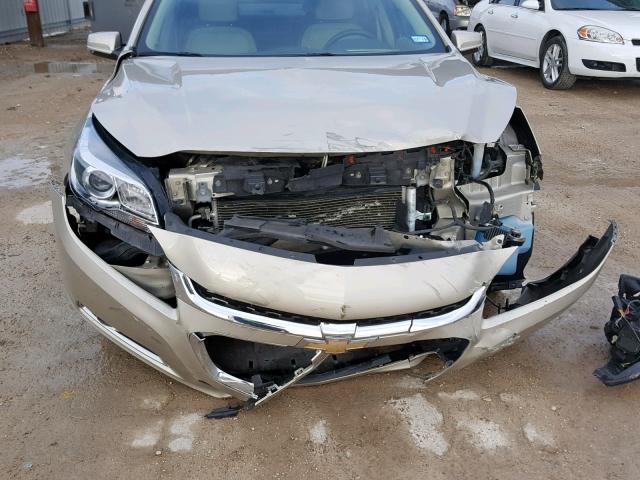 1G11J5SX1EF239420 - 2014 CHEVROLET MALIBU LTZ TAN photo 9