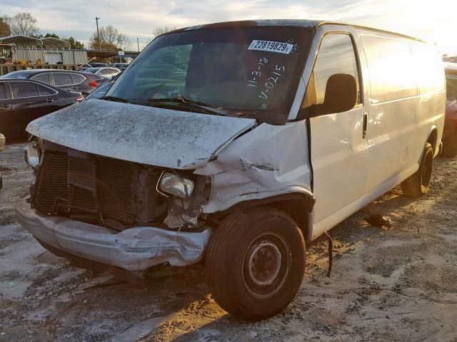 1GTHG39FXX1100215 - 1999 GMC SAVANA G35 WHITE photo 2