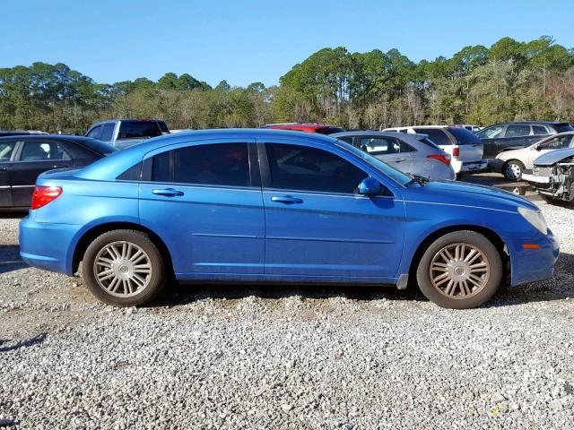 1C3LC56R88N226538 - 2008 CHRYSLER SEBRING TO BLUE photo 9