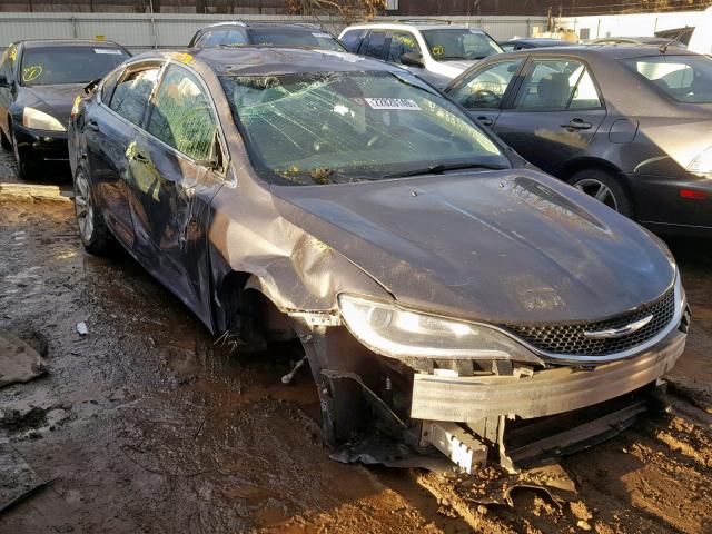 1C3CCCAB4FN724540 - 2015 CHRYSLER 200 LIMITE GRAY photo 1