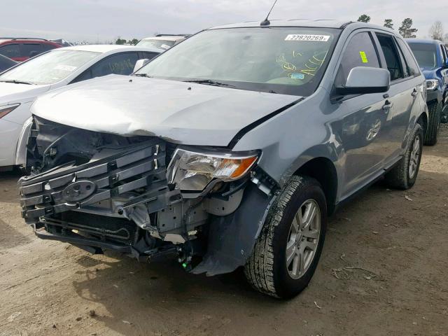 2FMDK38C87BA53996 - 2007 FORD EDGE SEL BLUE photo 2