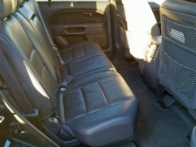 2HKYF18686H525349 - 2006 HONDA PILOT EX GRAY photo 6