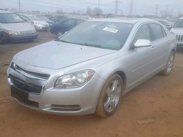 1G1ZD5E73BF302678 - 2011 CHEVROLET MALIBU 2LT SILVER photo 2