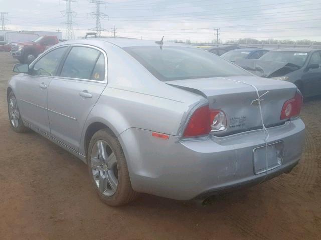 1G1ZD5E73BF302678 - 2011 CHEVROLET MALIBU 2LT SILVER photo 3