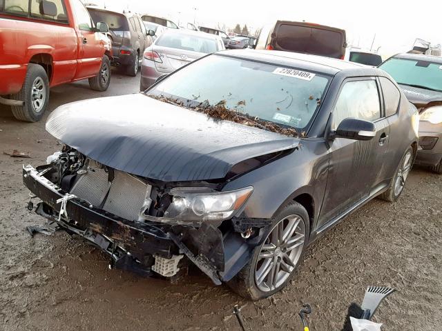 JTKJF5C71B3017473 - 2011 TOYOTA SCION TC 黑色 照片 2