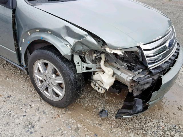 1FMDK06WX8GA31245 - 2008 FORD TAURUS X L SILVER photo 9