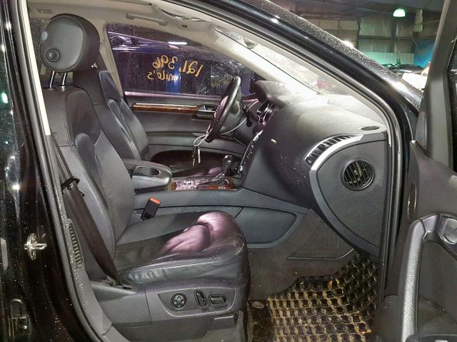 WA1BY74L88D064025 - 2008 AUDI Q7 3.6 QUA BLACK photo 5