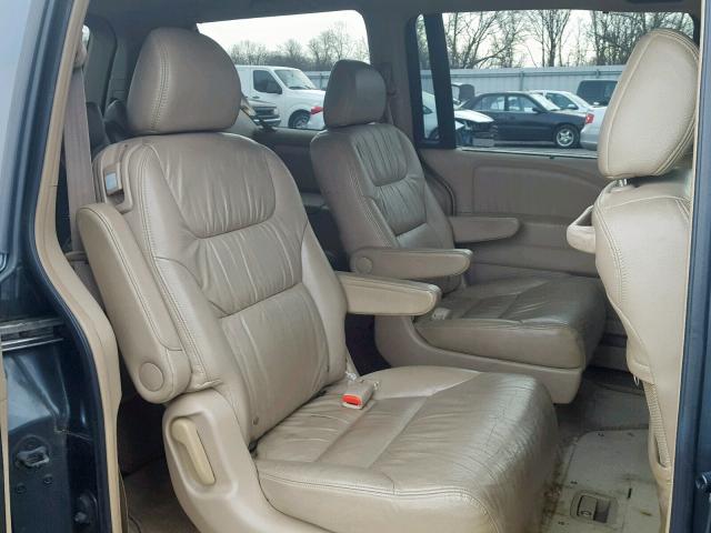 5FNRL38706B053003 - 2006 HONDA ODYSSEY EX Yaşıl foto 6