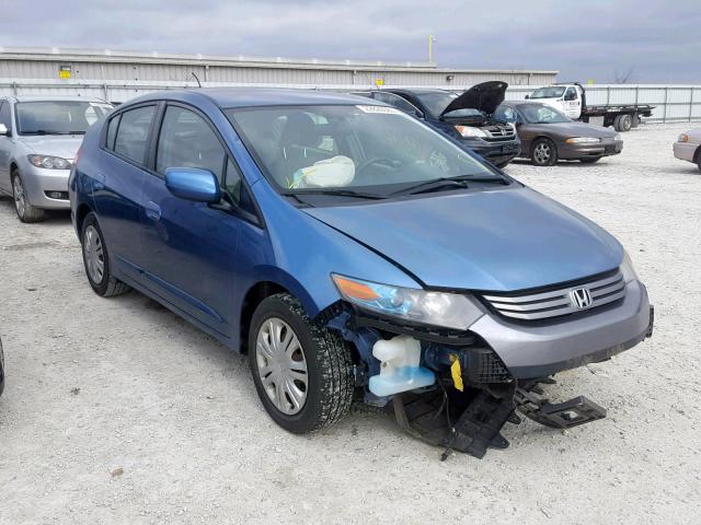 JHMZE2H58AS008095 - 2010 HONDA INSIGHT LX BLUE photo 1