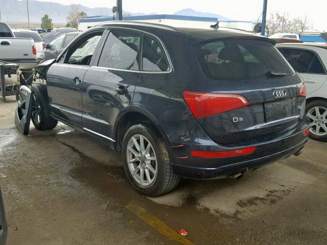 WA1CFAFP6CA113725 - 2012 AUDI Q5 PREMIUM BLUE photo 3