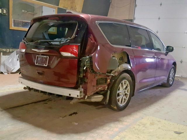 2C4RC1DG0HR521653 - 2017 CHRYSLER PACIFICA T RED photo 4