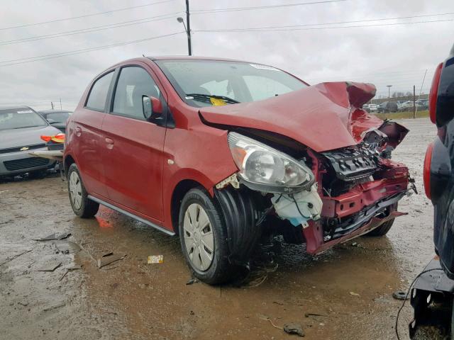 ML32A3HJ4FH043225 - 2015 MITSUBISHI MIRAGE DE RED photo 1