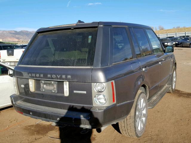 SALMF13426A205948 - 2006 LAND ROVER RANGE ROVE GRAY photo 4