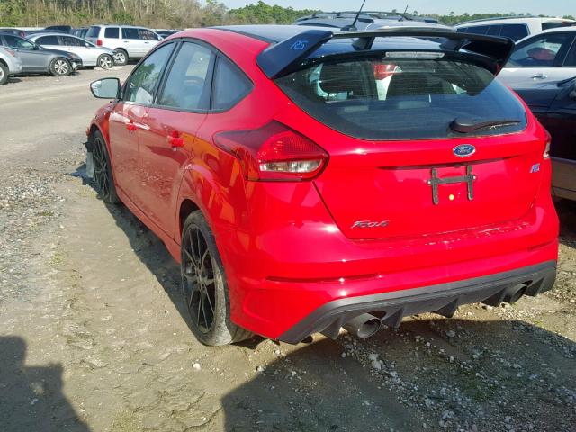 WF0DP3TH6J4127746 - 2018 FORD FOCUS RS RED photo 3