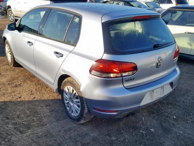 WVWDA7AJ3AW396065 - 2010 VOLKSWAGEN GOLF 蓝色 照片 3