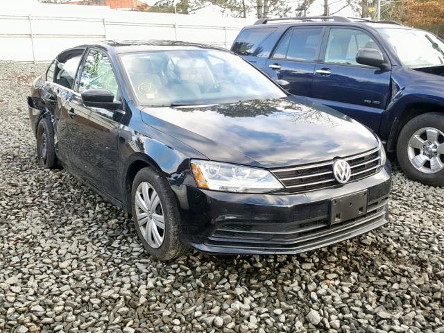 3VW2B7AJXHM316319 - 2017 VOLKSWAGEN JETTA S BLACK photo 1