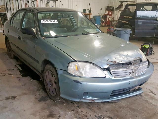 2HGEJ6675XH591914 - 1999 HONDA CIVIC LX ლურჯი ფოტო 1