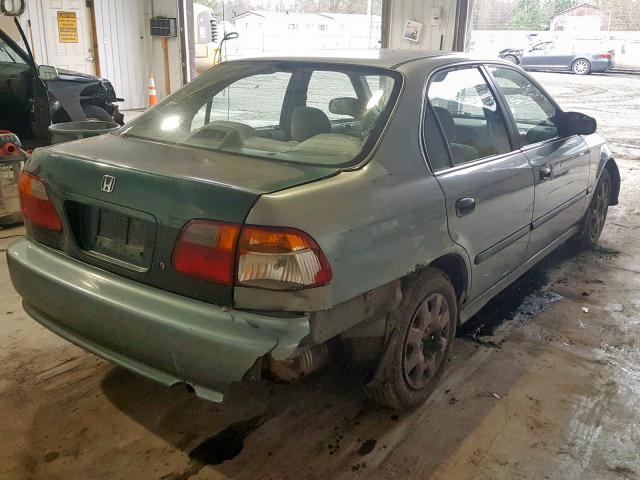 2HGEJ6675XH591914 - 1999 HONDA CIVIC LX ლურჯი ფოტო 4