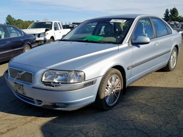 YV1TS90D0Y1136868 - 2000 VOLVO S80 T6 TUR BLUE photo 2