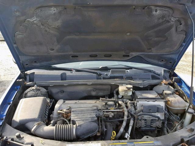 1G8AL52F24Z158684 - 2004 SATURN ION LEVEL BLUE photo 7