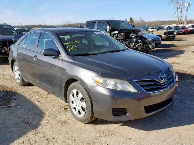 4T4BF3EK1AR031787 - 2010 TOYOTA CAMRY BASE GRAY photo 1