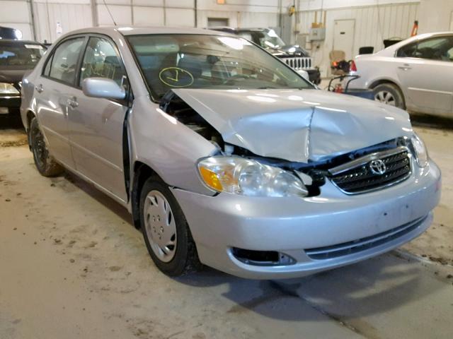 1NXBR32E85Z359116 - 2005 TOYOTA COROLLA CE GRAY photo 1