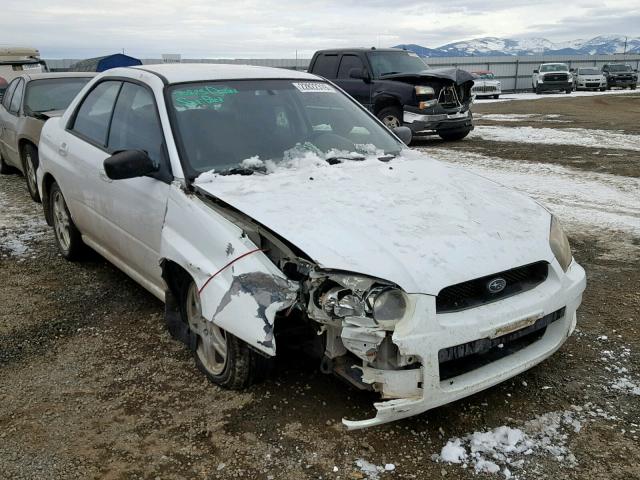 1JF1GD67535H505259 - 2005 SUBARU IMPREZA RS WHITE photo 1