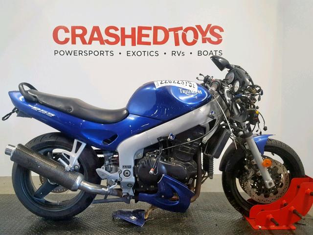 SMT600FM7YJ102374 - 2000 TRIUMPH MOTORCYCLE SPRINT ST BLUE photo 1