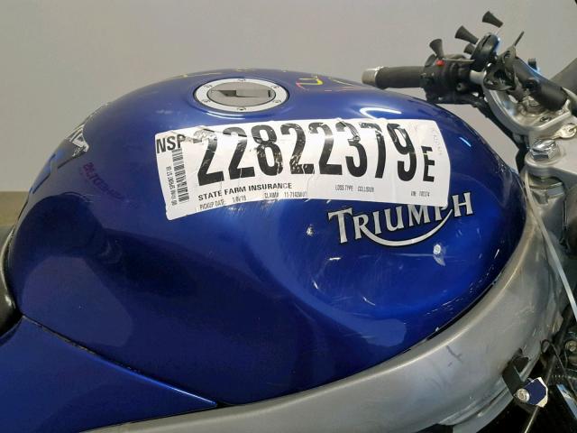 SMT600FM7YJ102374 - 2000 TRIUMPH MOTORCYCLE SPRINT ST BLUE photo 13