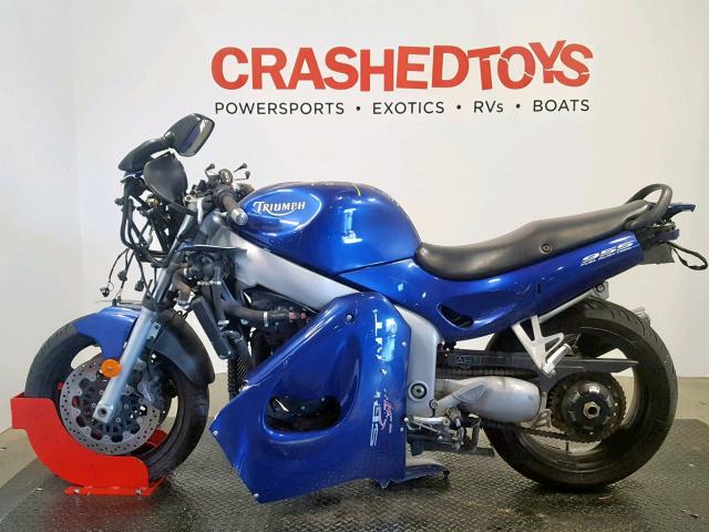 SMT600FM7YJ102374 - 2000 TRIUMPH MOTORCYCLE SPRINT ST BLUE photo 3
